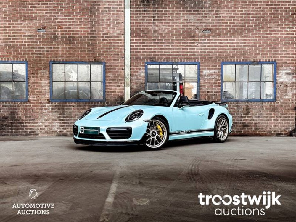 Porsche 911 Turbo S 3.8 TECHART 991.2 Facelift Carbon 581PS 2018 -Orig. EN- Cabriolet, RL-080-H