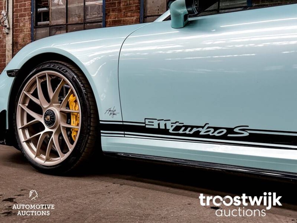 Porsche 911 Turbo S 3.8 TECHART 991.2 Facelift Carbon 581PS 2018 -Orig. EN- Cabriolet, RL-080-H