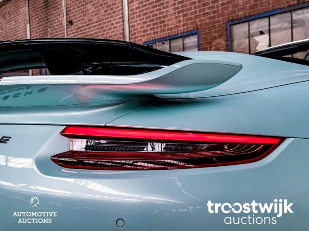 Porsche 911 Turbo S 3.8 TECHART 991.2 Facelift Carbon 581PS 2018 -Orig. EN- Cabriolet, RL-080-H