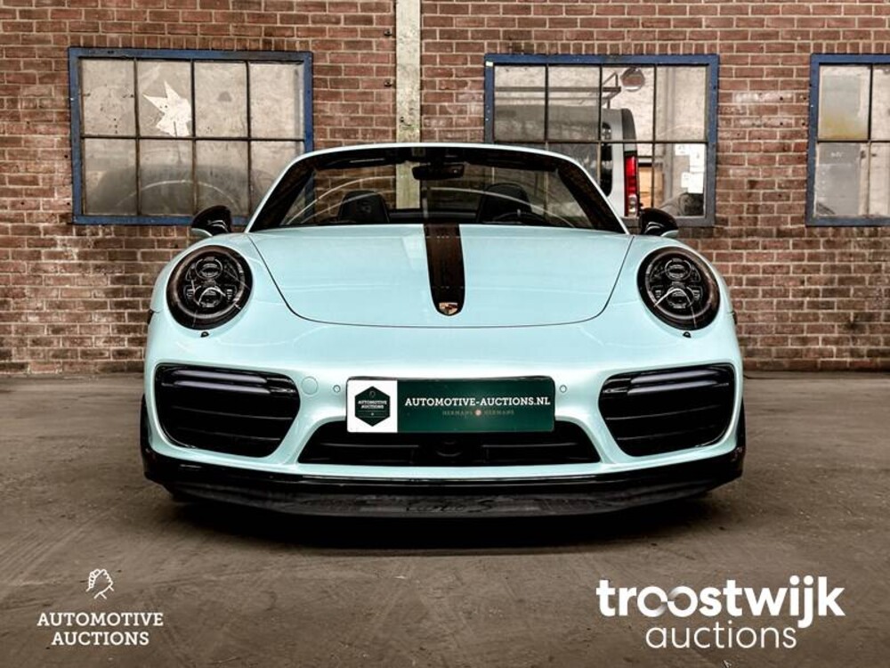 Porsche 911 Turbo S 3.8 TECHART 991.2 Facelift Carbon 581PS 2018 -Orig. EN- Cabriolet, RL-080-H