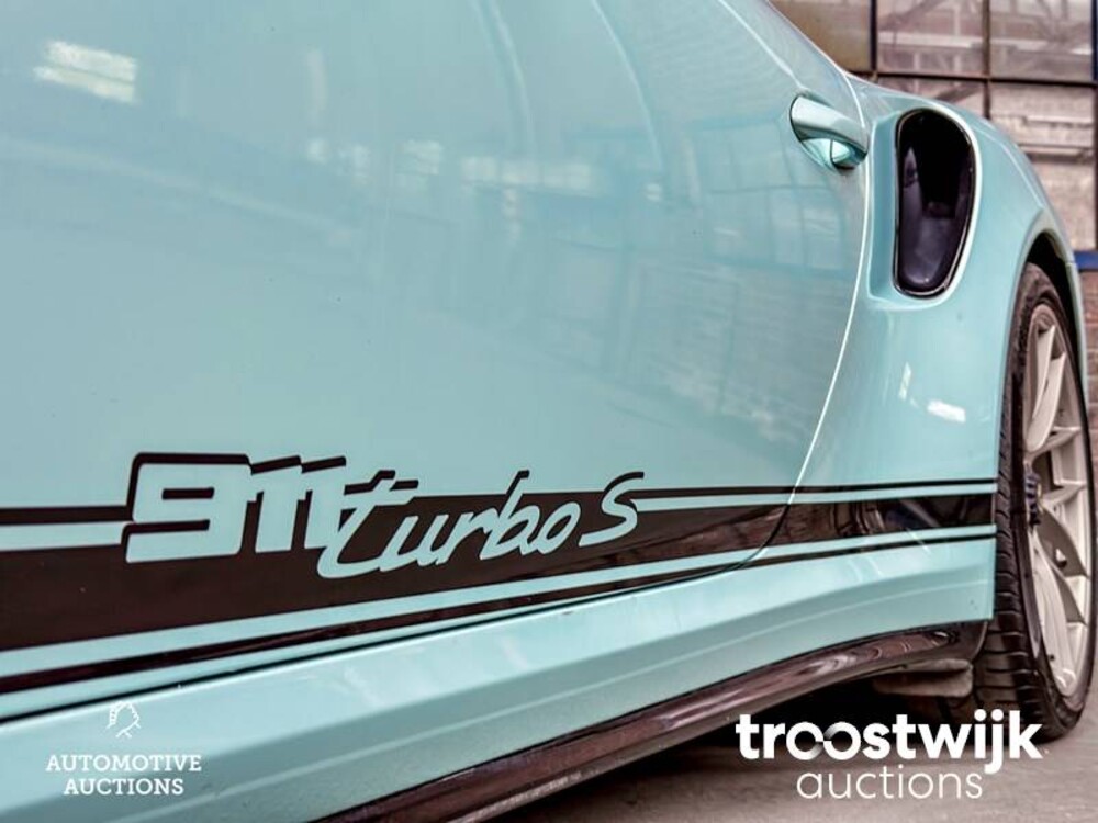 Porsche 911 Turbo S 3.8 TECHART 991.2 Facelift Carbon 581PS 2018 -Orig. EN- Cabriolet, RL-080-H