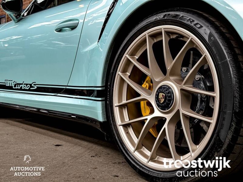 Porsche 911 Turbo S 3.8 TECHART 991.2 Facelift Carbon 581PS 2018 -Orig. EN- Cabriolet, RL-080-H