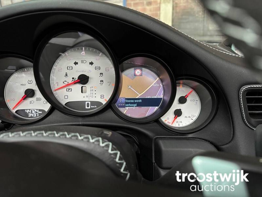 Porsche 911 Turbo S 3.8 TECHART 991.2 Facelift Carbon 581PS 2018 -Orig. EN- Cabriolet, RL-080-H