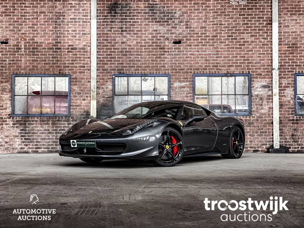 Ferrari 458 Italia F142 4.5 V8 570hp 2011