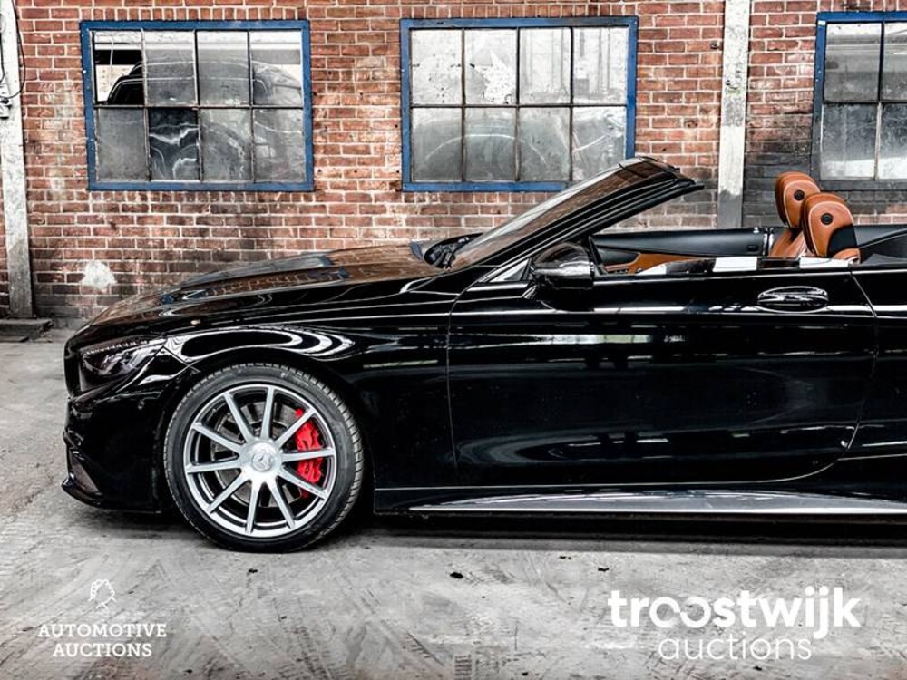 Mercedes-Benz S63 AMG 5.5 V8 4Matic  585 PS 2016 S-Klasse Cabriolet, KD-897-J