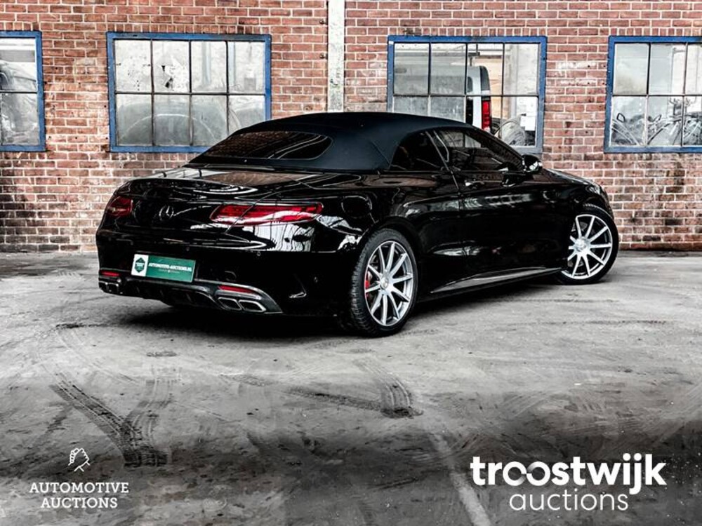 Mercedes-Benz S63 AMG 5.5 V8 4Matic  585 PS 2016 S-Klasse Cabriolet, KD-897-J