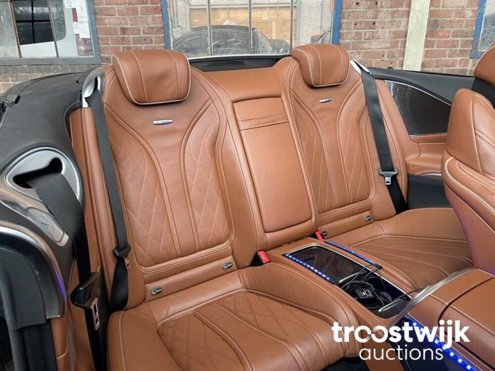 Mercedes-Benz S63 AMG 5.5 V8 4Matic  585 PS 2016 S-Klasse Cabriolet, KD-897-J
