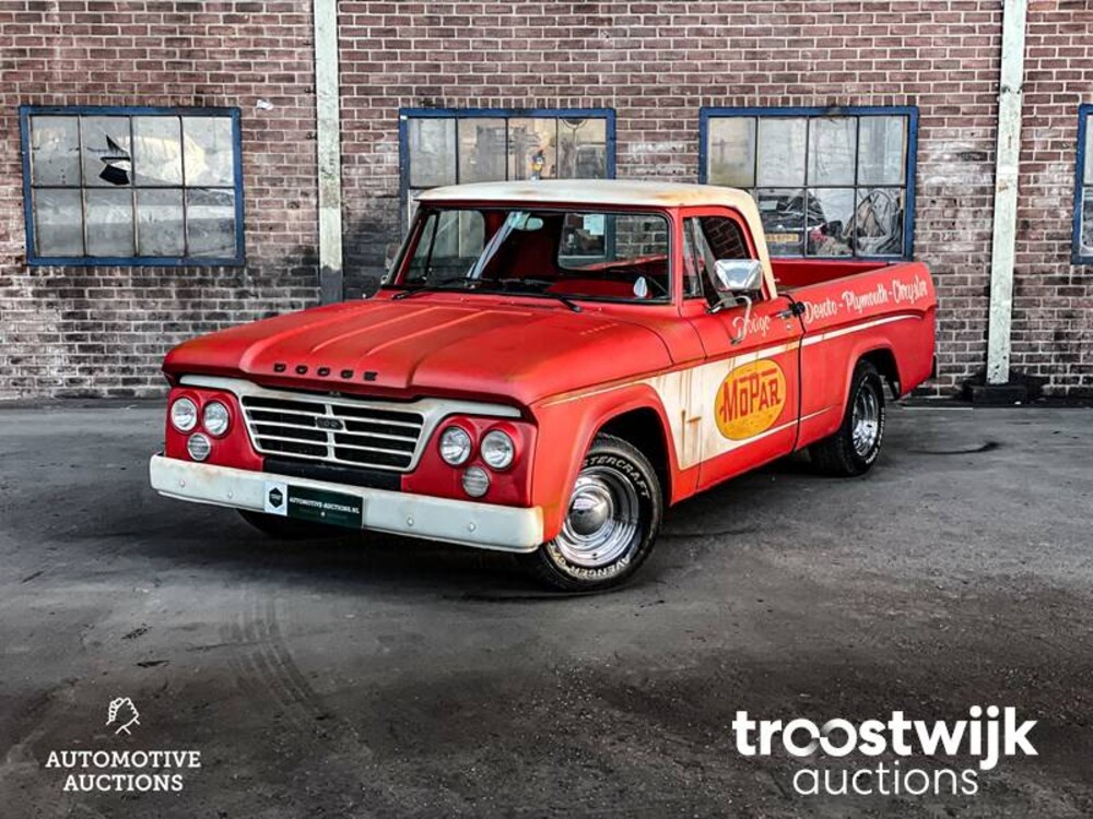 Dodge D100 Short Bed 7.2 V8 190hp 1960, BE-35-30