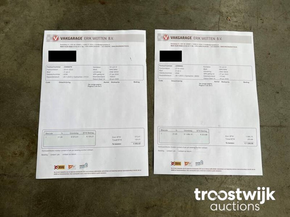 Mini Mini One 1.4 75pk 2009, TP-237-P