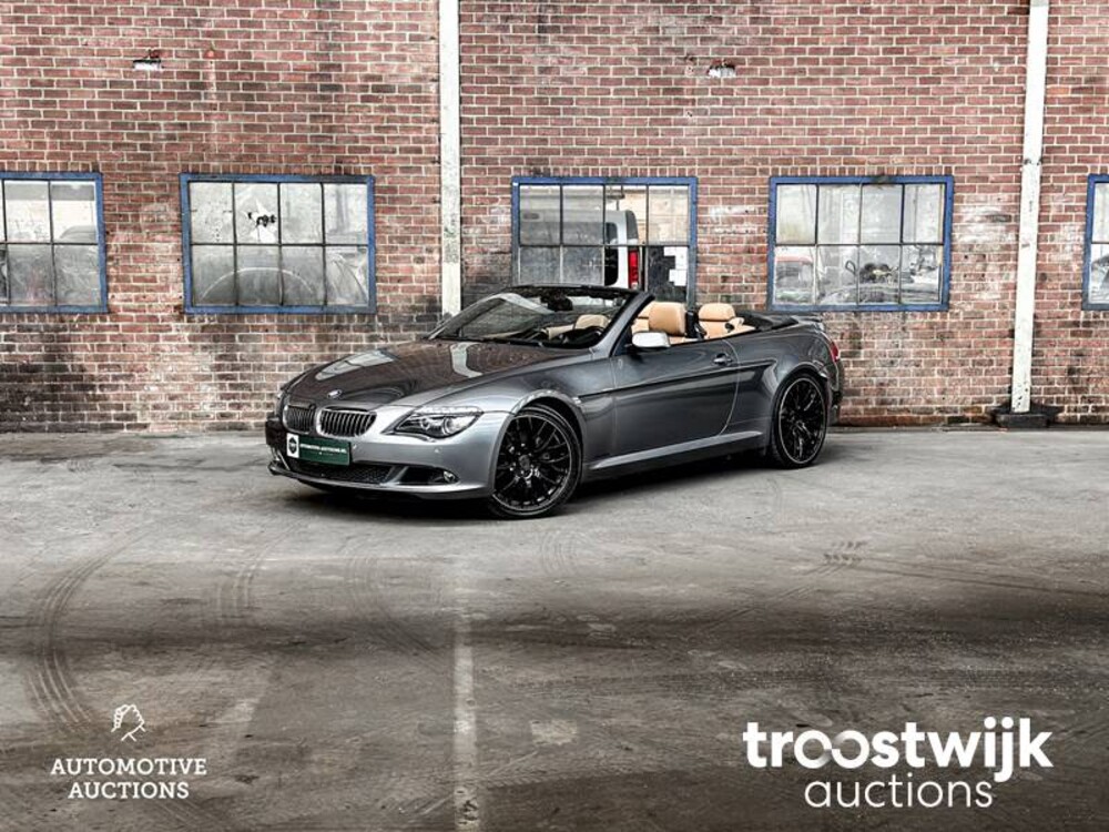 BMW 650i Cabriolet E64 4.8  367hp 2009