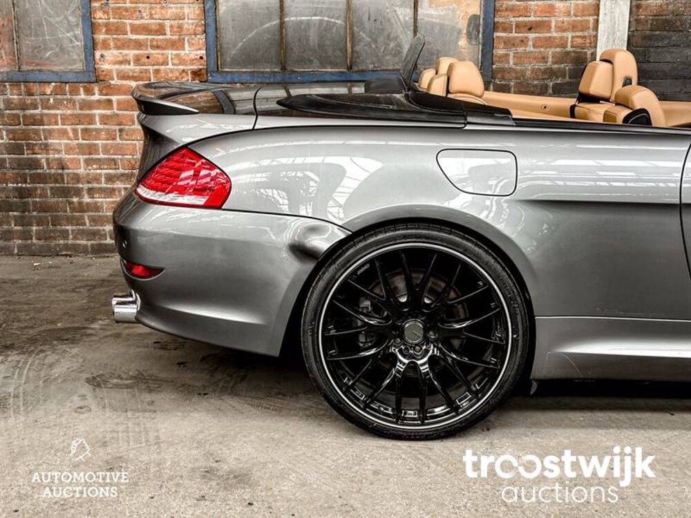BMW 650i Cabriolet E64 4.8  367hp 2009