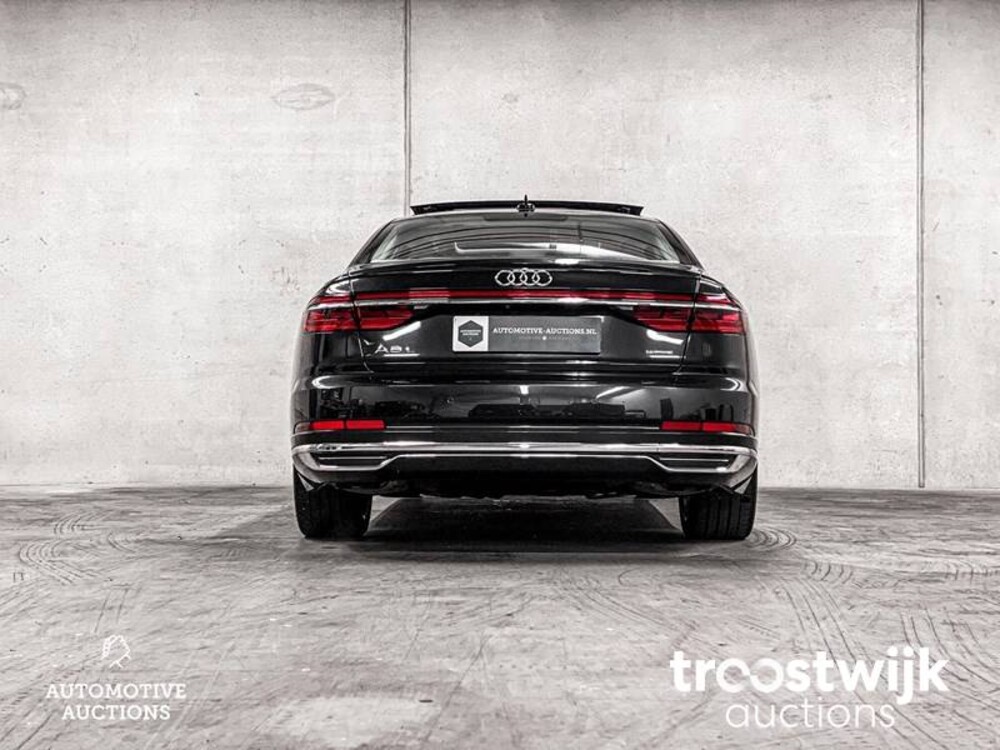 Audi A8 55 TFSI Quattro Lang Pro Line Plus 340pk 2017, S-218-TH