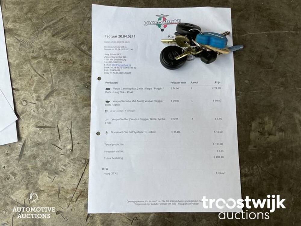 Vespa Sprint 4T iGet Euro5 2020, DZD-09-K