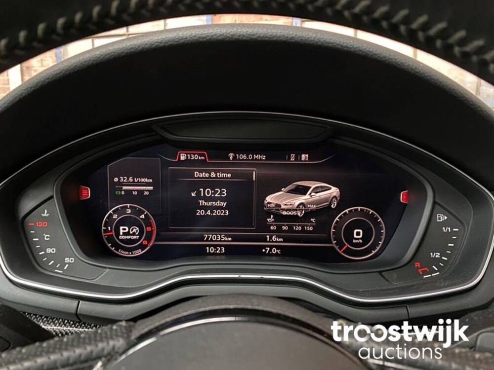 Audi  A5 Sportback S-Line 3.0 V6 TDI Quattro 218pk 2017 Nieuw-Model