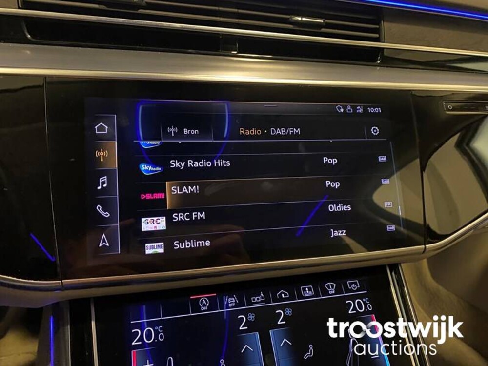 Audi A8 55 TFSI Quattro Lang Pro Line Plus 340pk 2017, S-218-TH