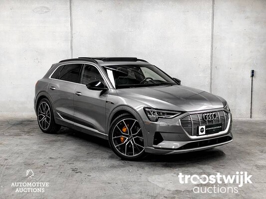 Audi e-tron 55 Sport Quattro Advanced 95 kWh 408pk 2018 -Orig. NL-, XH-703-D