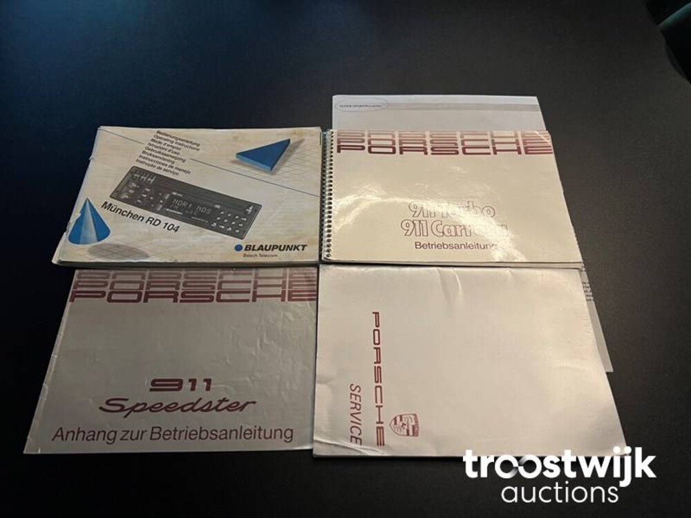 Porsche 911 930 Speedster 3.2 Matching Numbers 218pk 1989, HF-ZN-95