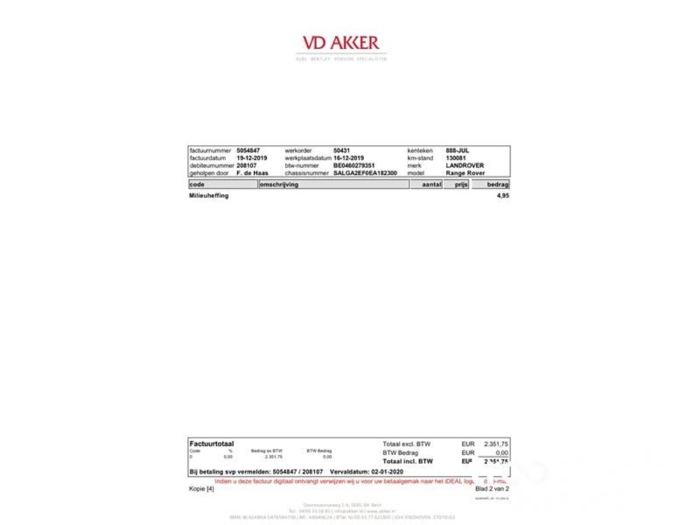 Land Rover Range Rover 5.0 V8 Autobiography 510hp 2014