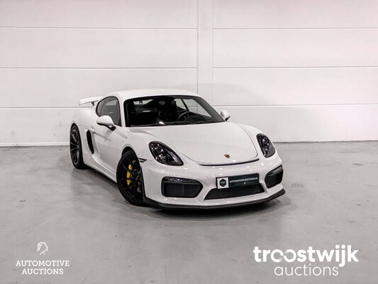 Porsche Cayman GT4 981 SportChrono 385pk 2016