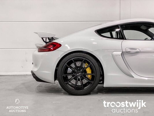 Porsche Cayman GT4 981 SportChrono 385pk 2016