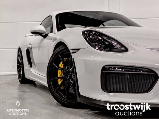 Porsche Cayman GT4 981 SportChrono 385pk 2016