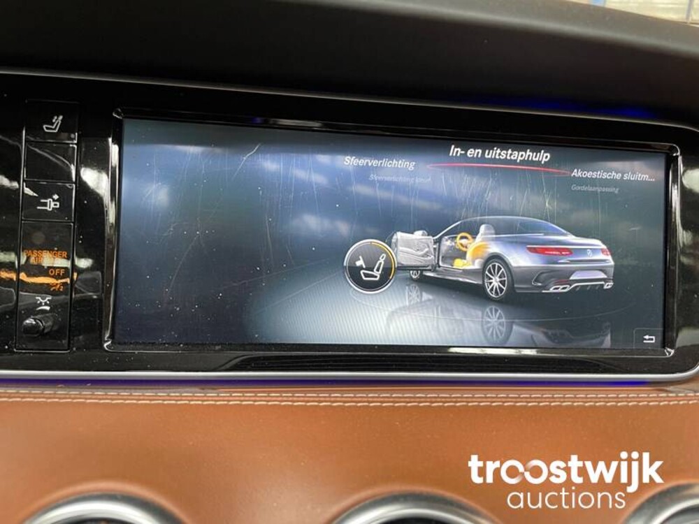 Mercedes-Benz S63 AMG 5.5 V8 4Matic  585pk 2016 S-Klasse Cabriolet, KD-897-J