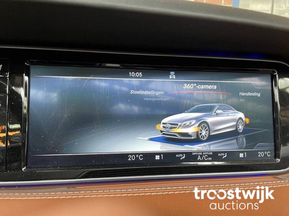 Mercedes-Benz S63 AMG 5.5 V8 4Matic  585pk 2016 S-Klasse Cabriolet, KD-897-J