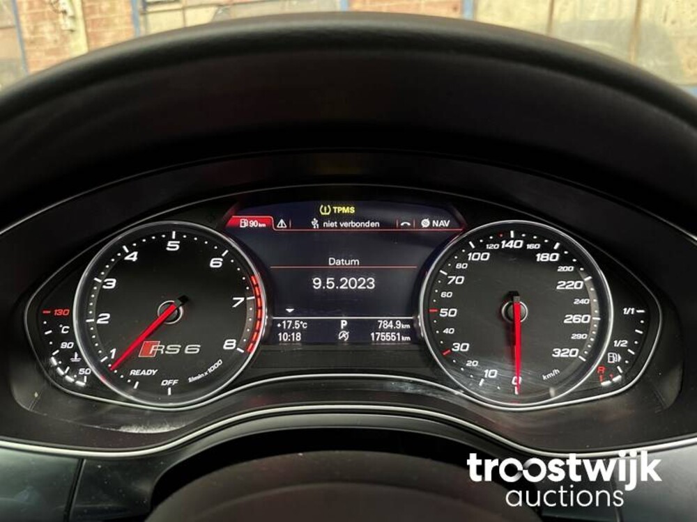 Audi RS6 Avant 4.0 V8 Quattro  Facelift Carbon 700pk Milltek 2015, GP-826-H