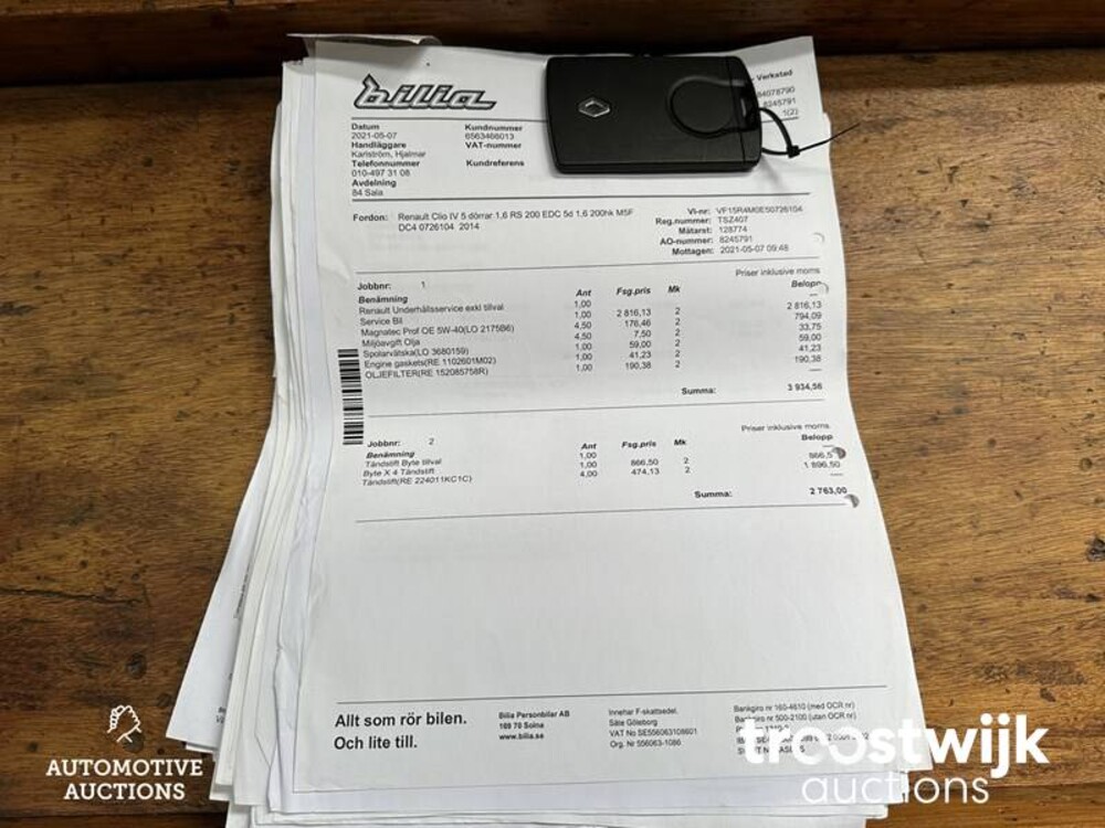 Renault Clio RS Trophy-R Sport  200pk 2014, R-517-LK