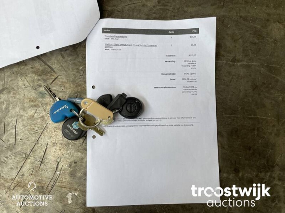 Vespa Sprint 4T iGet Euro5 2020, DZD-09-K