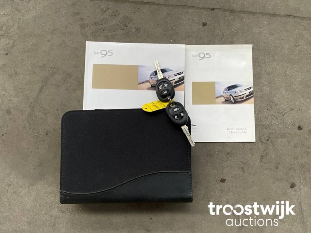 Saab 9-5 Estate 2.0t Lin. Bns Pack 150pk 2006, -Orig.NL-, 03-SG-TP