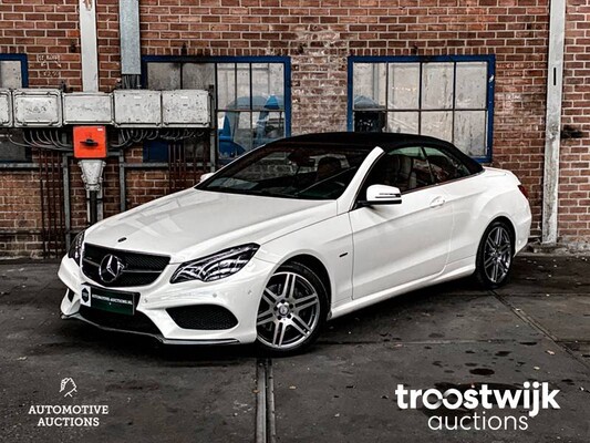 Mercedes-Benz E200 Ambition Sport Edition 184pk 2016 Cabriolet E-klasse, JT-474-Z 