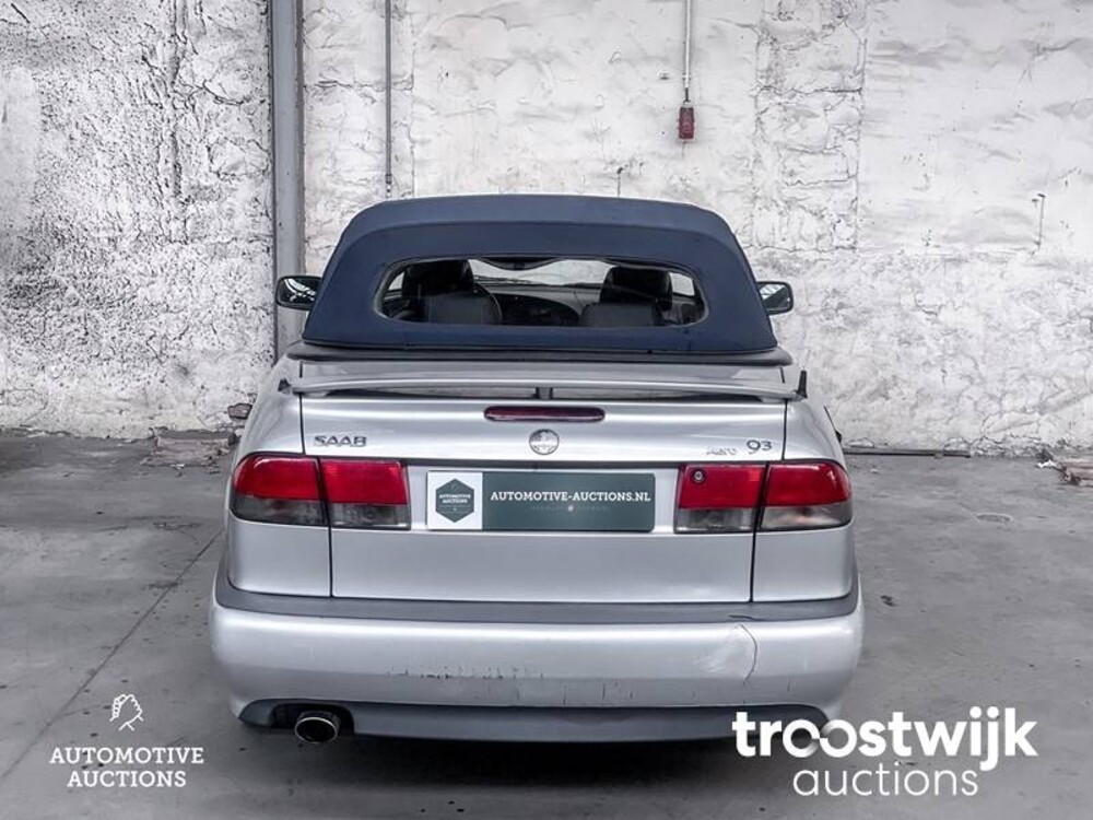Saab 9-3 Cabrio 2.0 Turbo Aero 205pk 2001, NZ-277-X