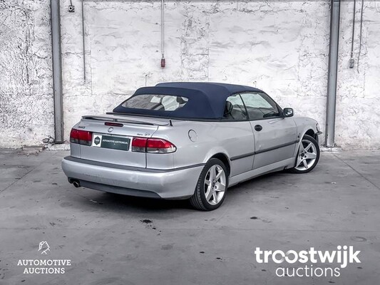 Saab 9-3 Cabrio 2.0 Turbo Aero 205pk 2001, NZ-277-X