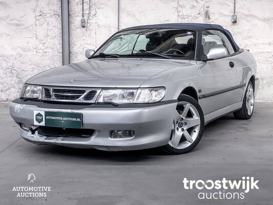 Saab 9-3 Cabrio 2.0 Turbo Aero 205pk 2001, NZ-277-X