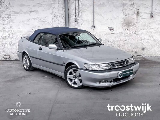 Saab 9-3 Cabrio 2.0 Turbo Aero 205pk 2001, NZ-277-X