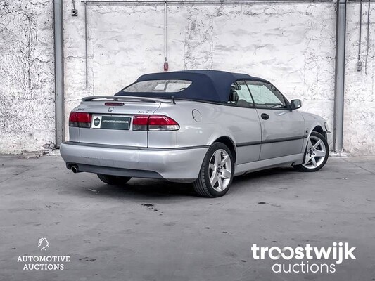 Saab 9-3 Cabrio 2.0 Turbo Aero 205pk 2001, NZ-277-X