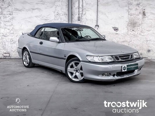 Saab 9-3 Cabrio 2.0 Turbo Aero 205pk 2001, NZ-277-X