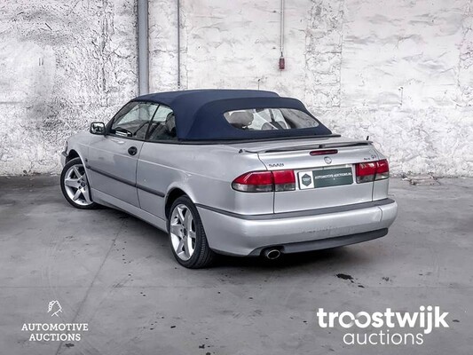 Saab 9-3 Cabrio 2.0 Turbo Aero 205pk 2001, NZ-277-X