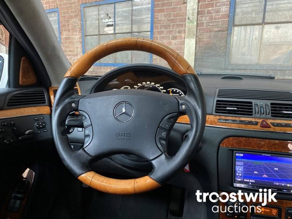 Mercedes-Benz S55 AMG Lang Kompressor 5.5 V8 500pk 2003 -Youngtimer-