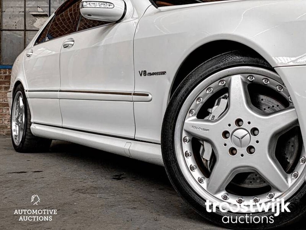 Mercedes-Benz S55 AMG Lang Kompressor 5.5 V8 500pk 2003 -Youngtimer-