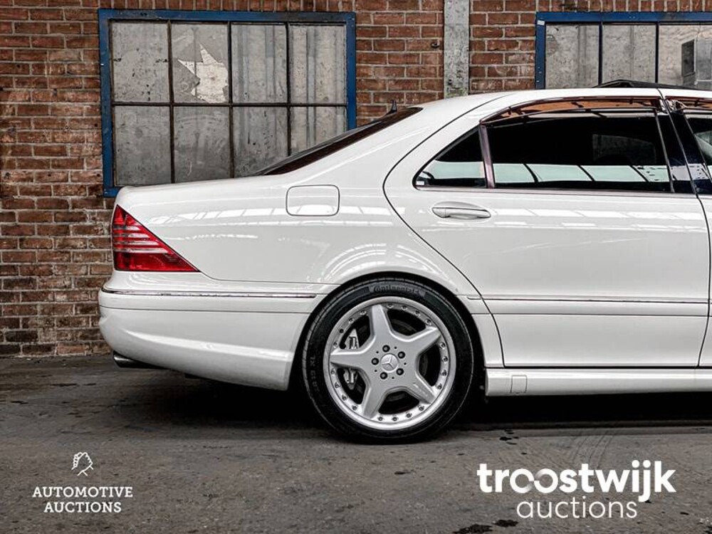 Mercedes-Benz S55 AMG Lang Kompressor 5.5 V8 500pk 2003 -Youngtimer-