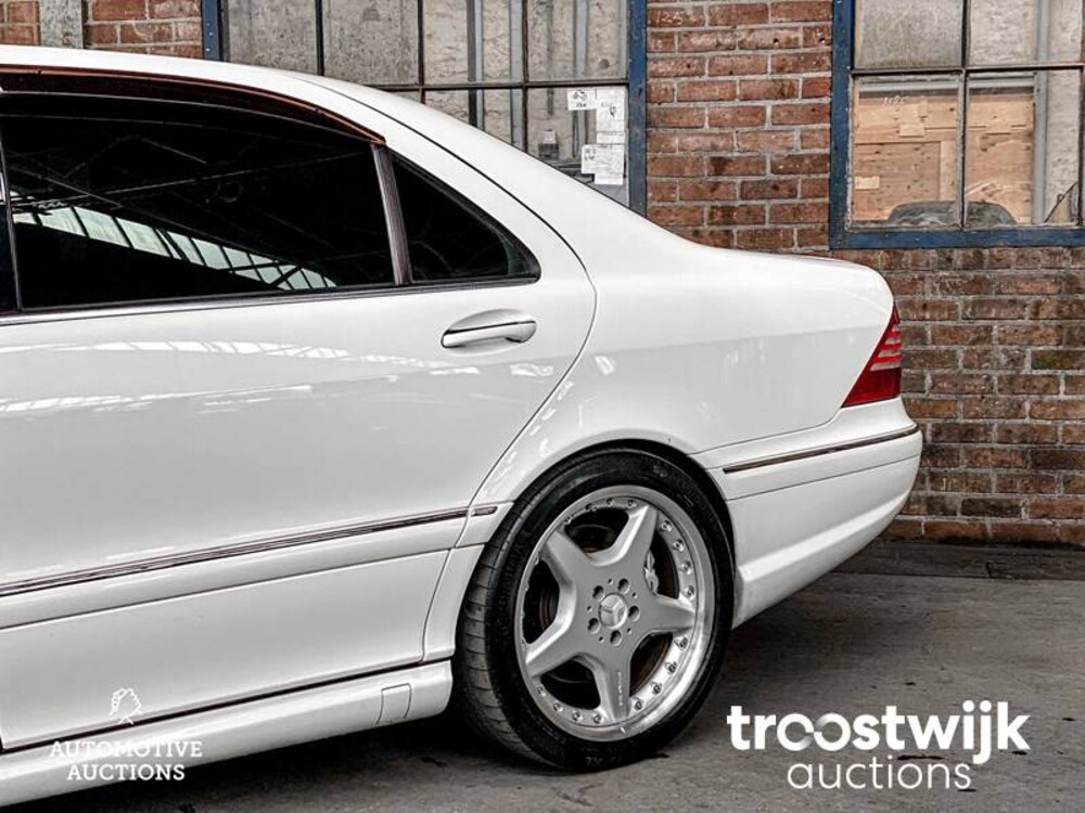 Mercedes-Benz S55 AMG Lang Kompressor 5.5 V8 500pk 2003 -Youngtimer-