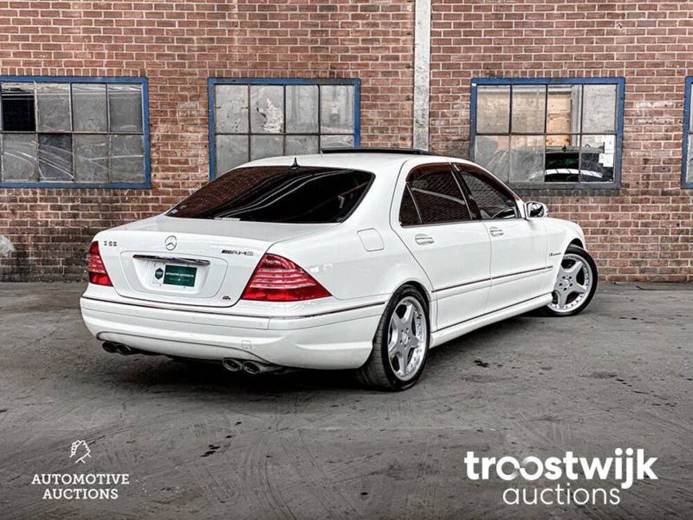 Mercedes-Benz S55 AMG Lang Kompressor 5.5 V8 500pk 2003 -Youngtimer-