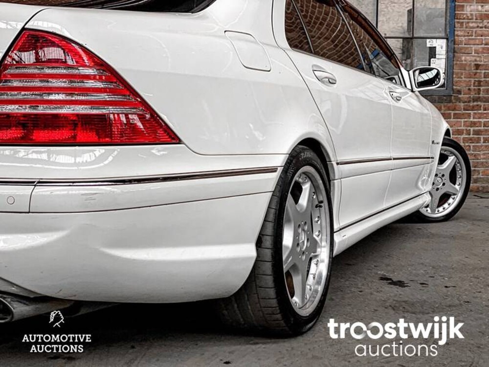 Mercedes-Benz S55 AMG Lang Kompressor 5.5 V8 500pk 2003 -Youngtimer-