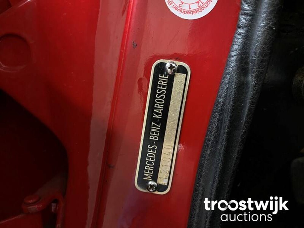 Mercedes-Benz 190 SL SL-Klasse 105PS 1960, DH-20-16