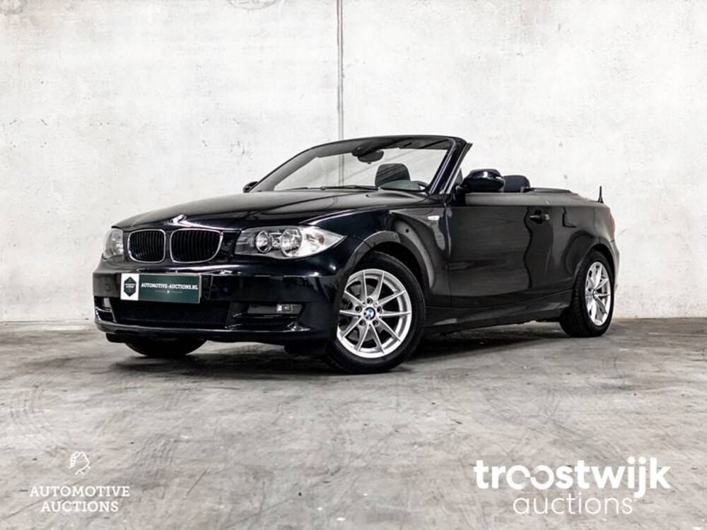BMW 118i Executive Cabriolet 143PS 2008 -Orig. NL- 1er, 62-GBB-9