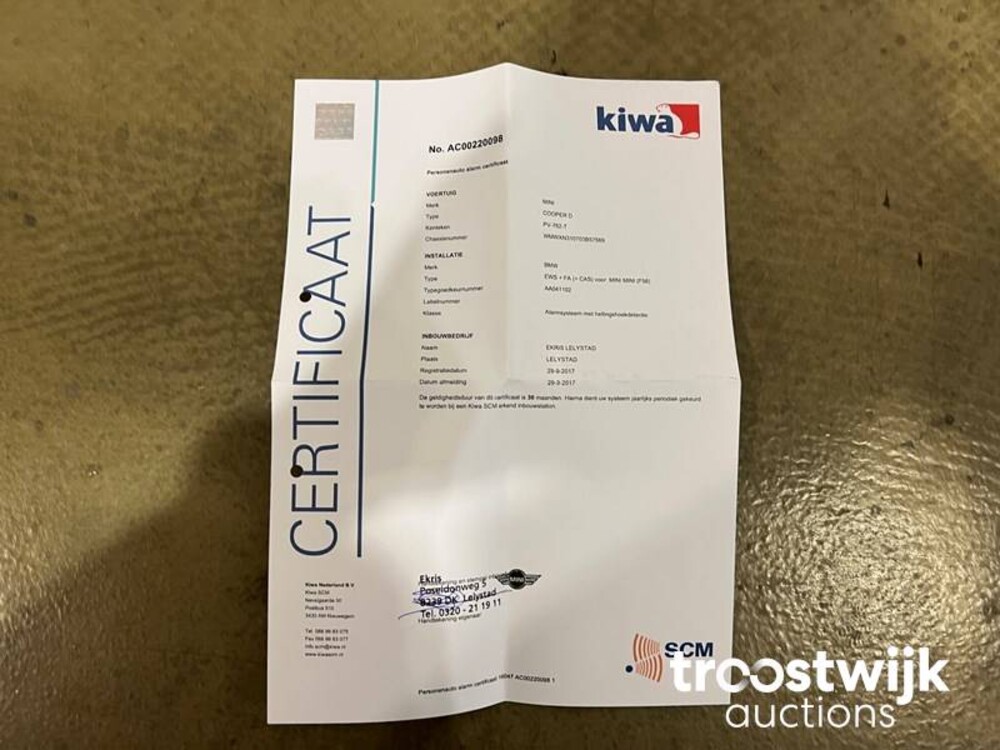 Mini Cooper D Seven 7 Chili 1.5 Serious Business 116PS 2017 -Orig. NL-, PV-762-T