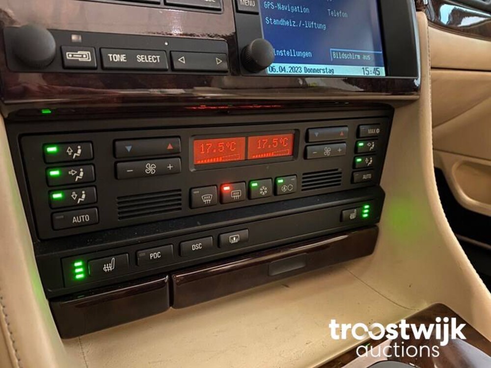 BMW 750i E32 5.4 V12 326PS 1999 -Orig. EN, 41-DL-JX