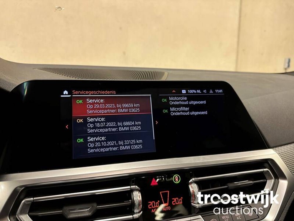 BMW 320i High Executive 184PS -Orig. NL- 2021 Herstellergarantie, K-605-LH